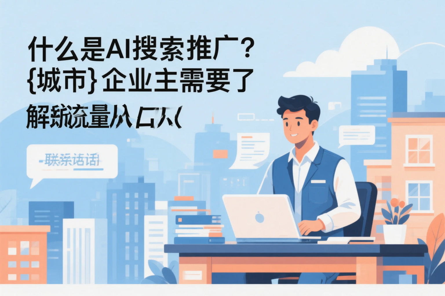 什么是AI搜索推广?大连企业主需要了解的新流量入口