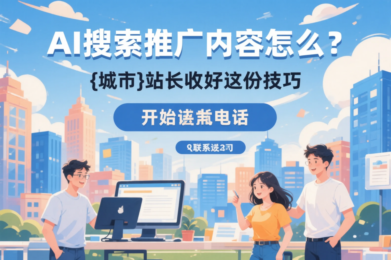 AI搜索推广内容怎么写?大连站长收好这份技巧