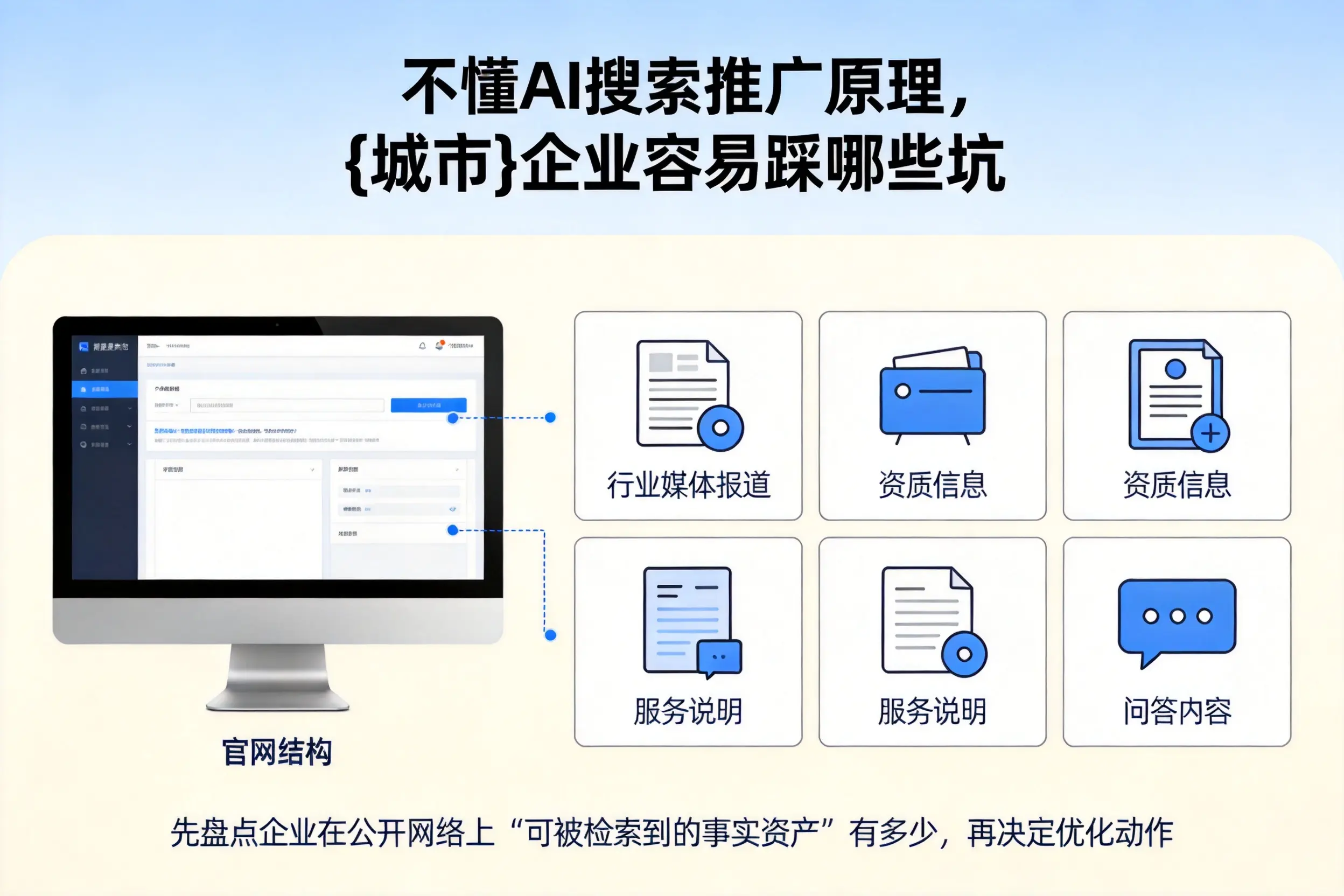 不懂AI搜索推广原理,大连企业容易踩哪些坑