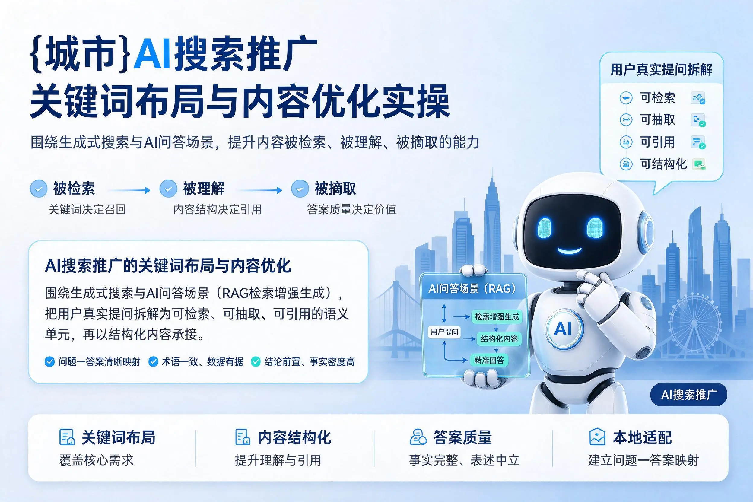 大连AI搜索推广关键词布局与内容优化实操